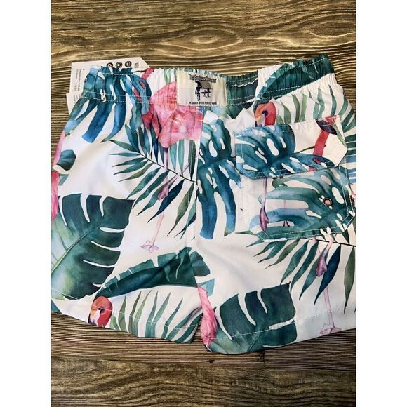 Boys/Girls The Endless Summer Pink Flamingo Swim Shorts. Size 4. NWT. L - Picture 6 of 6